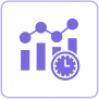 Real-time decision making icon for intelligent routing