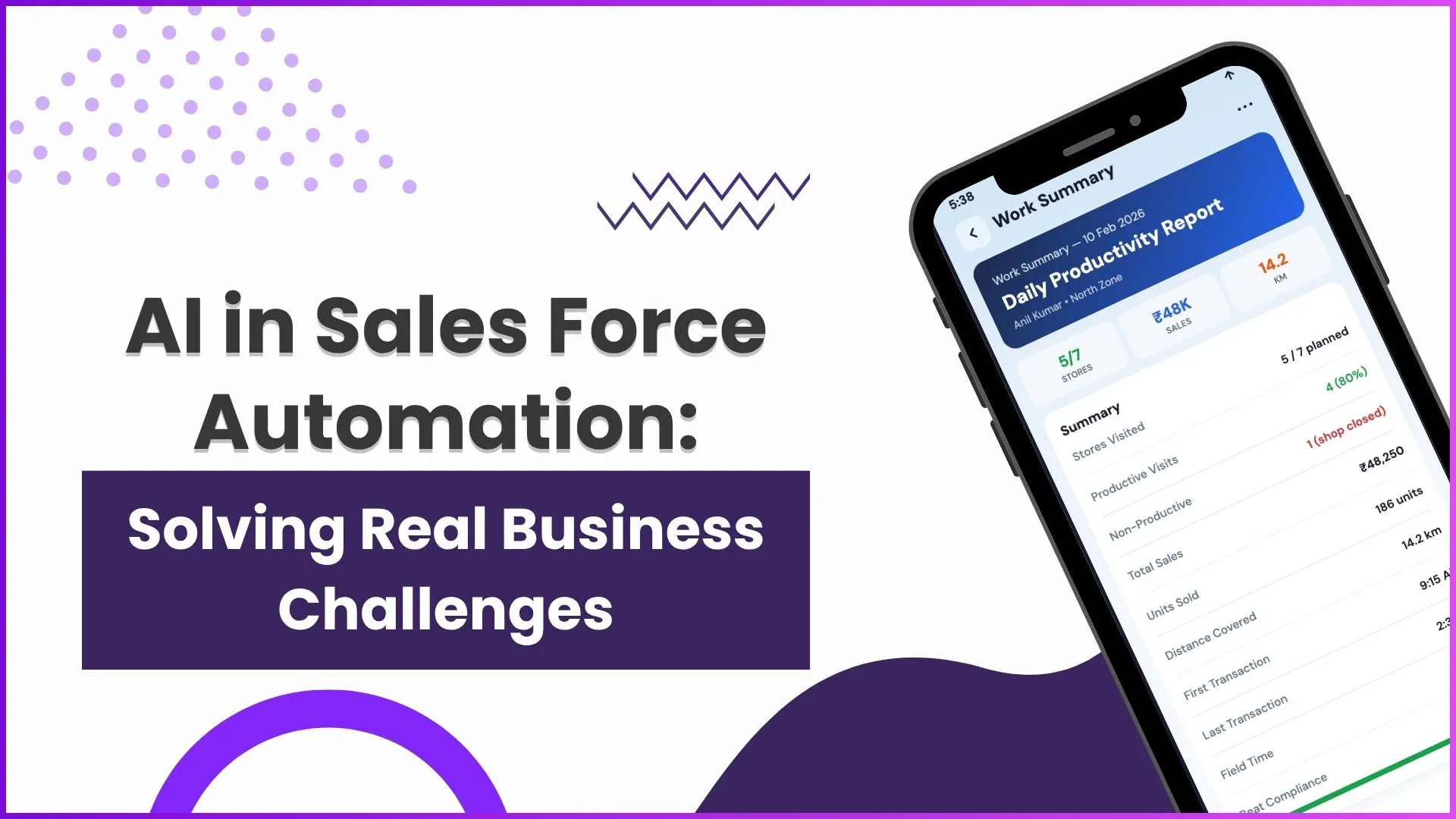 AI in Sales Force Automation: Solving Real Business Challenges