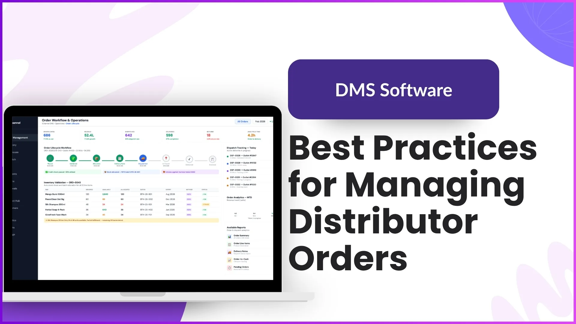 Best Practices for Managing Distributor Orders