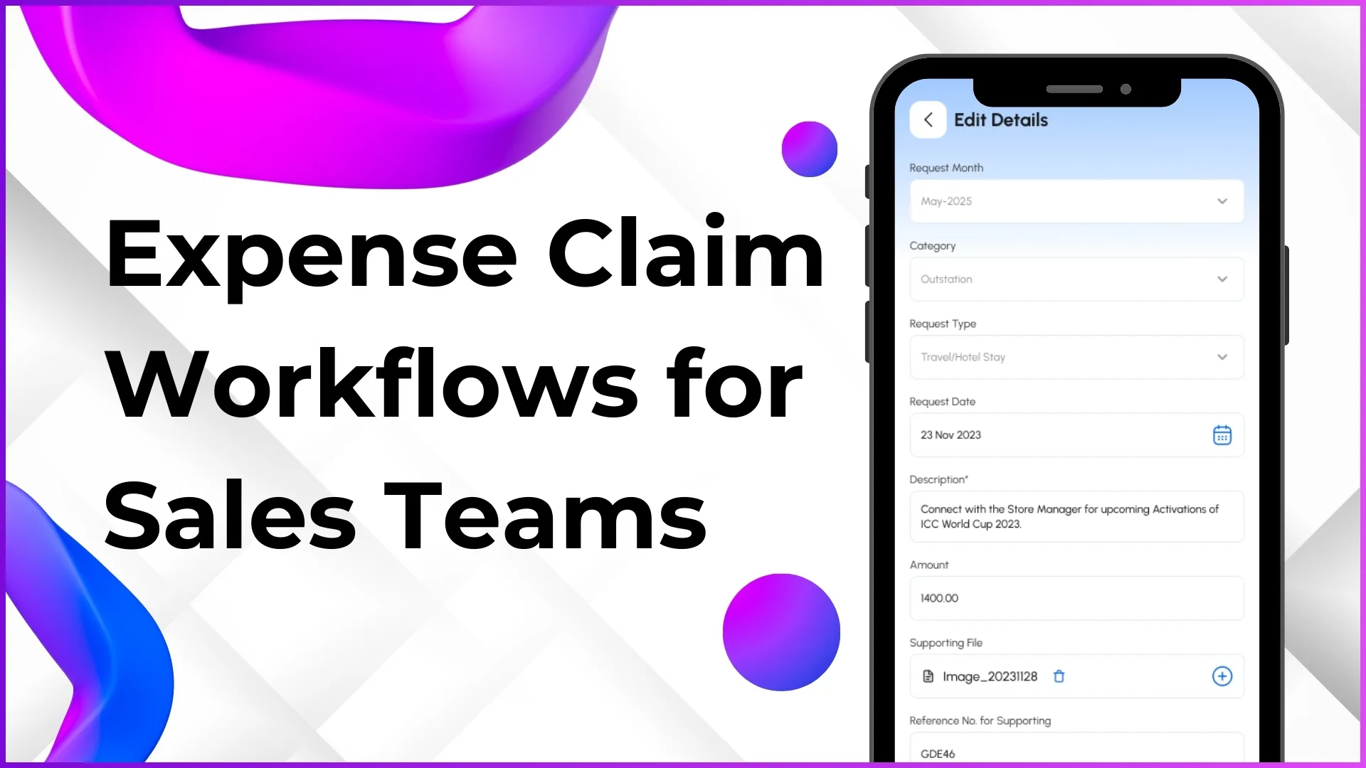Expense Claim Workflows for Sales Teams