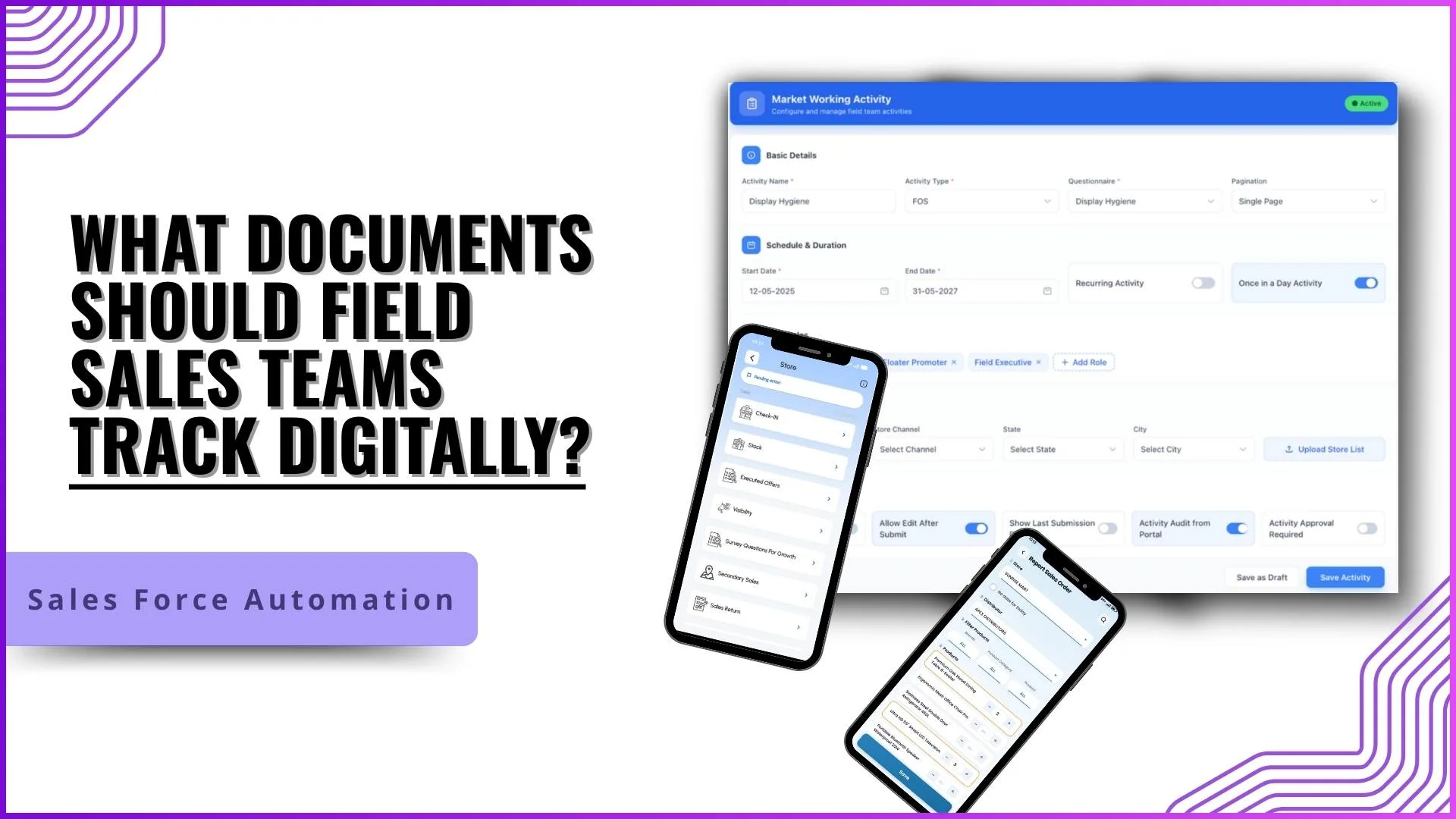What Documents Should Field Sales Teams Track Digitally?